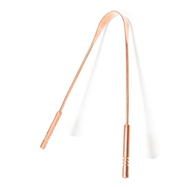 The Copper Tongue Cleaner Relief From Bad Breath Tongue Scraper