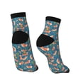 thumbnail image 4 of Bingfone Corgi With Flowers Design Patterned Men'S Women'S Casual Cotton Socks, 4 of 9