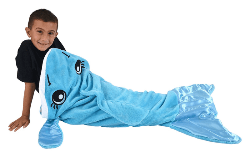 Snuggie Tails Dolphin Blanket For Kids