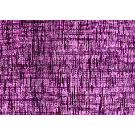 Ahgly Company Indoor Rectangle Abstract Pink Modern Area Rugs, 7' x 10'