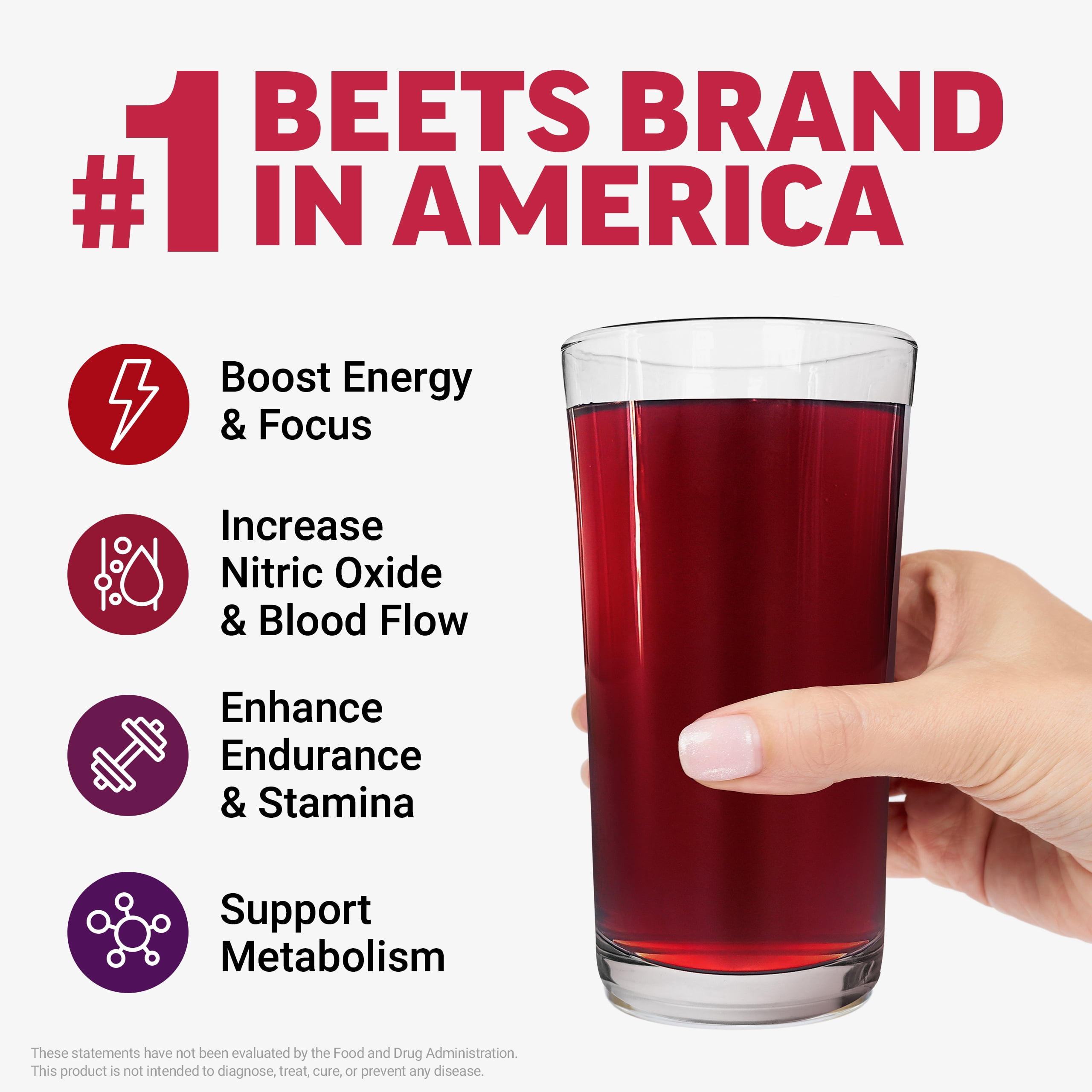 Force Factor Total Beets Energy, Beet Root Powder with Green Tea to Boost Nitric Oxide, Energy, Stamina & Blood Flow, Pomegranate Berry, 30 Servings