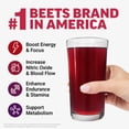 thumbnail image 3 of Force Factor Total Beets Energy, Beet Root Powder with Green Tea to Boost Nitric Oxide, Energy, Stamina & Blood Flow, Pomegranate Berry, 30 Servings, 3 of 12