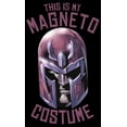 thumbnail image 2 of Men's Marvel Halloween Magneto Costume Graphic Tee Black 3X Large, 2 of 5