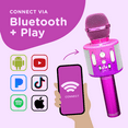 Move2Play, Kids Karaoke Microphone Includes Bluetooth & 15 PreLoaded Nursery Rhymes