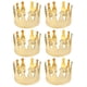 thumbnail image 3 of EeaseMX 6 hebillas para servilletas con forma de corona dorada, broches para servilletas y porta servilletas (doradas), 3 of 8
