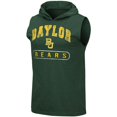 thumbnail image 2 of Men's Colosseum Heathered Green Baylor Bears Varsity Hoodie Tank Top, 2 of 4