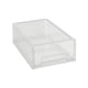 thumbnail image 3 of Organizador de escritorio con cajón Cajas de almacenamiento de escritorio Contenedor Organización de mesa de oficina Caja de cajón de almacenamiento Grande Macarena organizador de cajones, 3 of 8