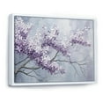 thumbnail image 2 of Designart "Dreamscape Of Beautiful Lilacs IV" Lilacs Floater Framed Canvas Wall Art, 2 of 5