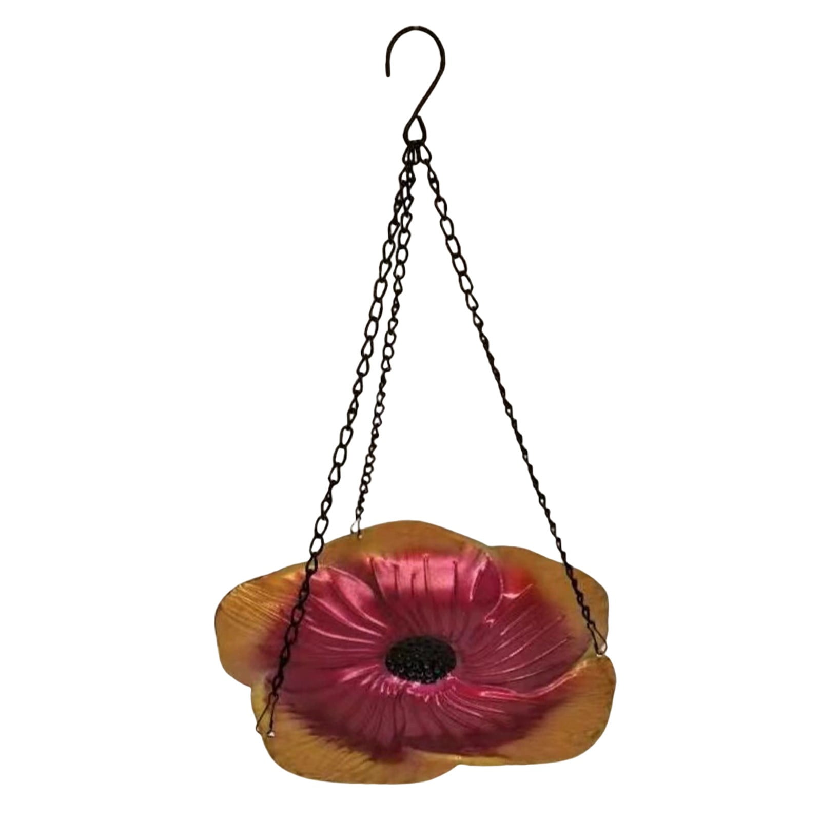 Uiz Merueh Squirrel Proof Bird Feeders Metal Leak Proof Hummingbird Feeder Garden Gifts for Women Mom Friends Birds Lovers Decoration for Yard,Patio,Lawn,Christmas