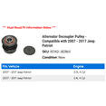 thumbnail image 2 of Alternator Decoupler Pulley - Compatible with 2007 - 2017 Jeep Patriot 2008 2009 2010 2011 2012 2013 2014 2015 2016, 2 of 2