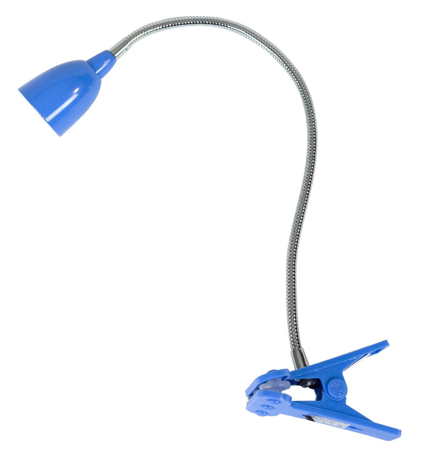 Newhouse Lighting Blue Clip On Spotlight LED Gooseneck Clamp Light