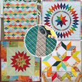 thumbnail image 3 of 5 in 1 Quilting Rulers Acrylic Square Quilt Cutting Ruler and Templates Sewing Ruler Stripology Ruler for Quilting Fabric Cutting Ruler for Quilting S, 3 of 5