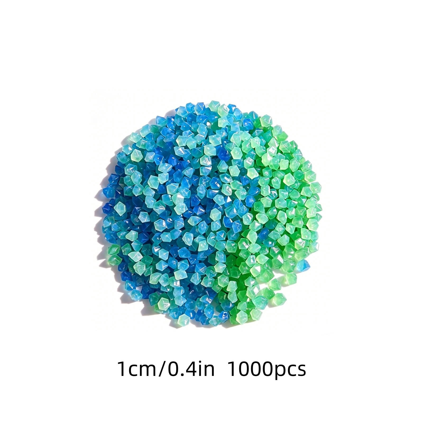 Roiihwy Small Aquarium Gravel Sand, Decorative Fish Tank Gravel, Glow in The Dark Rocks for Vase Fillers, Terrarium, Fairy Garden, Potted Plants