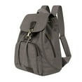 thumbnail image 2 of Mouliraty Vintage Canvas Backpack Outdoor Travel Hiking Rucksack School Bookbags, 2 of 5
