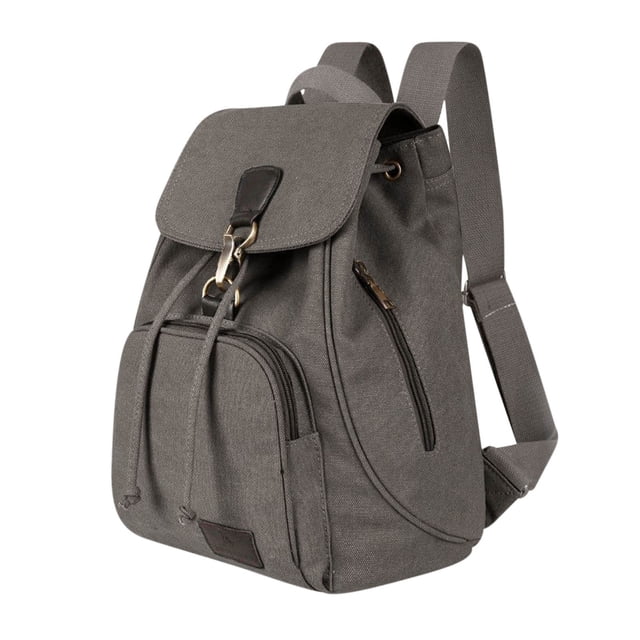 Agiferg Vintage Canvas Backpack Outdoor Travel Hiking Rucksack School Bookbags