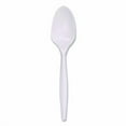 thumbnail image 2 of Mediumweight Polypropylene Cutlery, Spoon, 5.31", Plastic, White, 1,000/Carton | Bundle of 10, 2 of 6