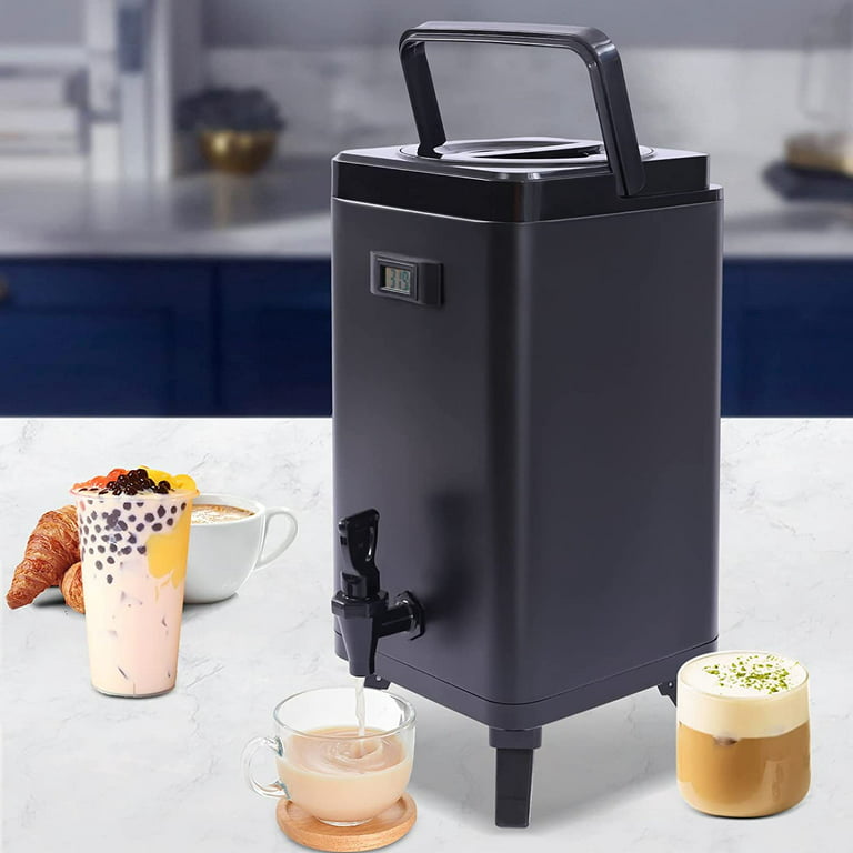 3.17Gal Insulated Thermal Hot Cold Coffee Airpot Beverage Dispenser Drink  Warmer Silver