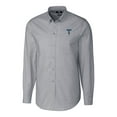 thumbnail image 2 of Men's Cutter & Buck Charcoal Tulsa Drillers Oxford Stretch Long Sleeve Button-Down Dress Shirt, 2 of 3