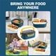 thumbnail image 5 of Fiambrera para Adultos Bento Box, Fiambrera de Doble Capa de 1200ML con Cuchara y Tenedor, Contenedores de Alimentos de Alta Capacidad, una Prueba de Fugas, 5 of 5