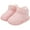 Pink, variant on Baby Winter Boots Boys Girls Suede Snow Booties Infant Fleece Lined Outdoor Walking Shoes 0-6Y