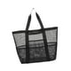 thumbnail image 4 of Bolsa de playa de malla, bolsa de mano para piscina, bolsa de almacenamiento para vacaciones, natación, viajes, vacaciones, 4 of 9