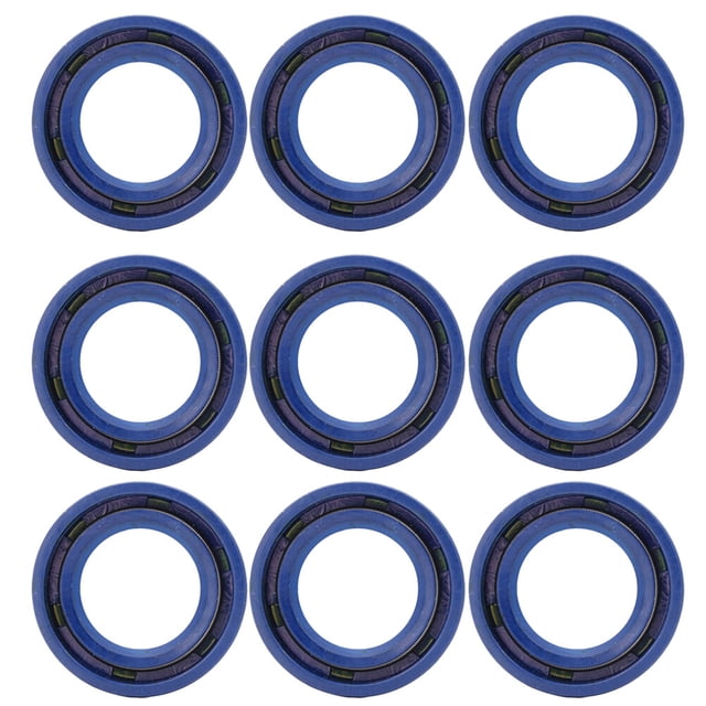 MasteelfCA 10Pcs Oil Sealer for Chain Oil Sealing for Gas Sawing Machine Compatible for MS170/180 (Blue)
