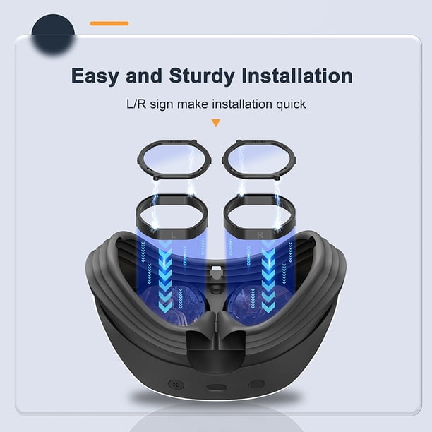 Virtual Reality Prescription Lens Magnetic Resin Lenses for PS VR2 Accessories