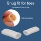 thumbnail image 3 of Protectores para Dedos Los Pies Tubo Gel Silicona 10 Protección Uñas Encarnadas, 3 of 9