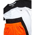 thumbnail image 7 of RBX Active Boys Short Sets Dryfit Short Sleeve Athletic Shirt and Gym Shorts 4 Piece Sets, 7 of 7