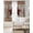 Brown Grey Beige, variant on Red Texas Star Farmhouse Black Out Curtains 54 Inch Long, Short Curtains for Small Window, Black Plaid Berry Country Room Darkening Farmhouse Window Curtains for Kitchen Bedroom 42"x54" 2 Panels
