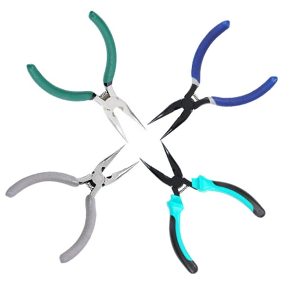 Milue Curved Needle Nose Plier Jewelry Making Pliers Kit for Beading and DIY Crafts