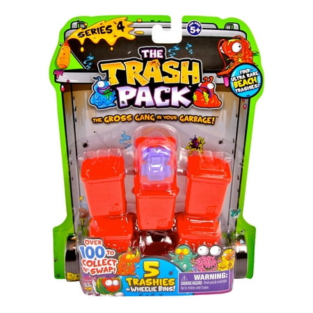 The Trash Pack Trash Wheels Series 4, 5 Pack