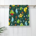 thumbnail image 5 of Pofeuu Sport Monster Print Hand Towel 27.5" x 16" Soft Absorbent Towel for Bathroom SPA Gym Hotel, 5 of 6