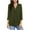 Army Green, variant on Going Out Tops for Women,Womens tops V Neck T Shirt,Plus Size Women Casual Loose Pullover V-neck Top Solid Color Shirt Army Green M