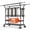 2 Rods Black, variant on 670 lbs Heavy Duty Clothes Rack with Wheels and Adjustable Double Rods Stainless-Steel Garment Rack with Mesh Shelf and Adjustable Height Clothes Drying Rack, 75"L×70"H×23"W