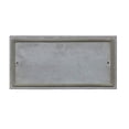 thumbnail image 3 of Chesterfield Rectangle Crushed Stone Address Plaque in Slate Color, 3 of 3