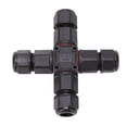 thumbnail image 4 of Conector de extensión de cable impermeable IP68 conector de aviación de 4 vías 25A 380V para uso con diámetro de cable de 6-12mm², 4 of 8