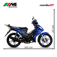 thumbnail image 5 of Motocicleta MB Motos Mamba 150GT Semiautomática 150cc Azul 2024, 5 of 5