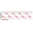thumbnail image 3 of Ambesonne Tropical Fabric by the Yard Upholstery, Flamingo Drawing Tropical, 2 Yards, Pale Pink and Eggshell, 3 of 5