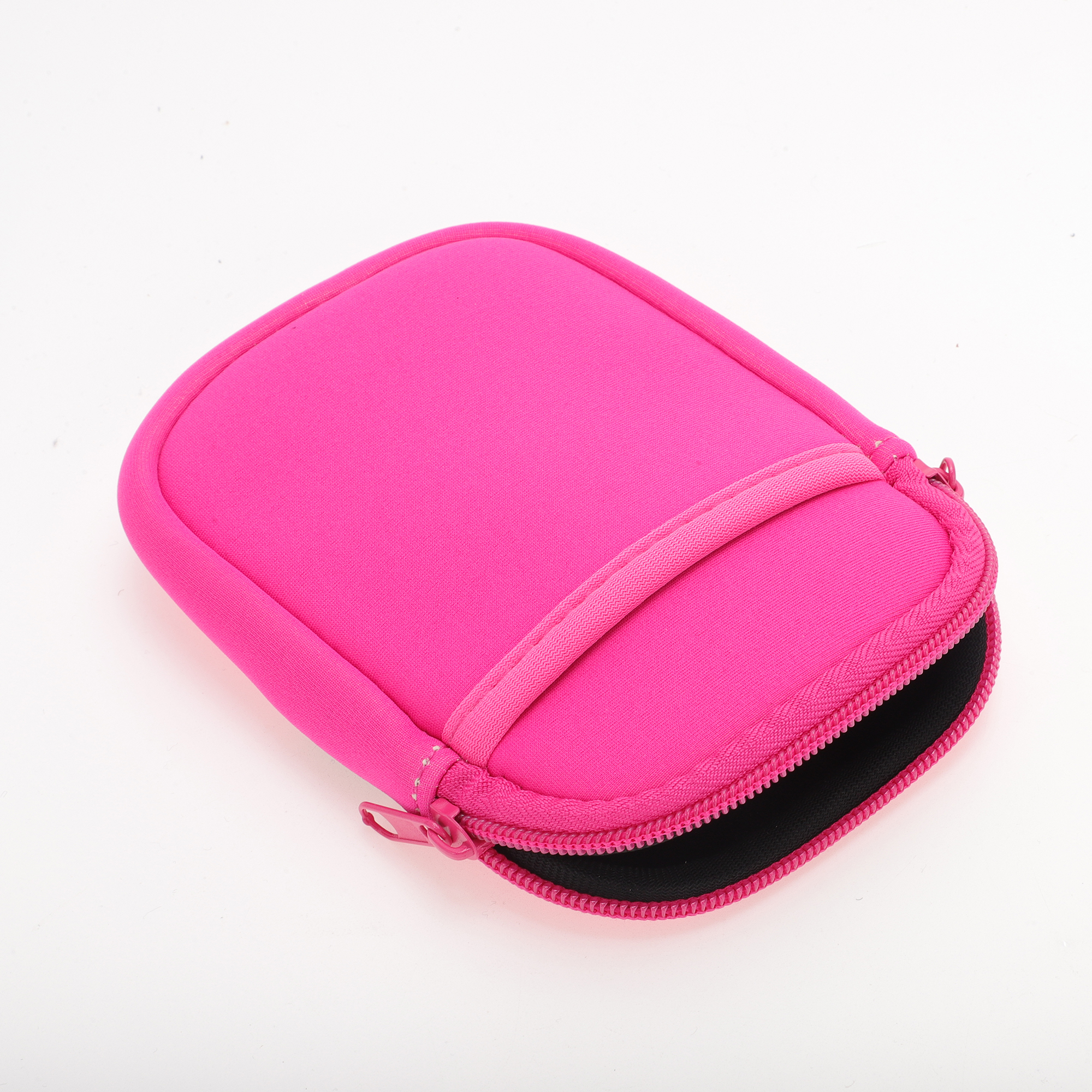 Unique Bargains 1Pc Durable Water Bottle Pouch With 2 Pockets Rose Red