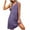 Purple., variant on Akafmk Summer Dresses for Women Casual Dresses,Solid Color V-Neck Short Dress Sleeveless Tank Mini Dresses Loose A Line Beach Sundress