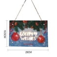 thumbnail image 4 of Christmas Bookshelf Table LED Pendant Premium Material Portable Door Sign for Holiday Parties Gate Decor, 4 of 4