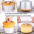 thumbnail image 3 of 4-inch hollow chiffon live bottom cake mold, 3 of 8