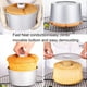 thumbnail image 3 of Juego de moldes para hornear pasteles, molde hueco de metal para pasteles, revestimiento antiadherente, sartén multiusos adecuada para muffins de té de la tarde, 3 of 8