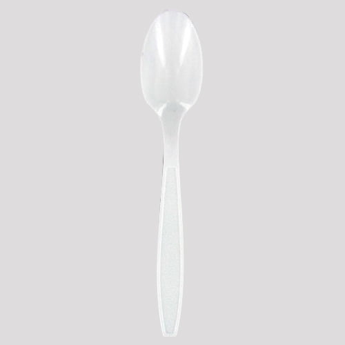 Imports Ipack Solutions Heavy Weight Cutlery Teaspoon Classic White, Plastic | 1000/Case