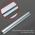thumbnail image 3 of Ticket Rack, Aluminium Alloy Flexible Sliding Simple Installation Space Saving Order Holder Rack 60cm Length  for Kitchen, 3 of 7