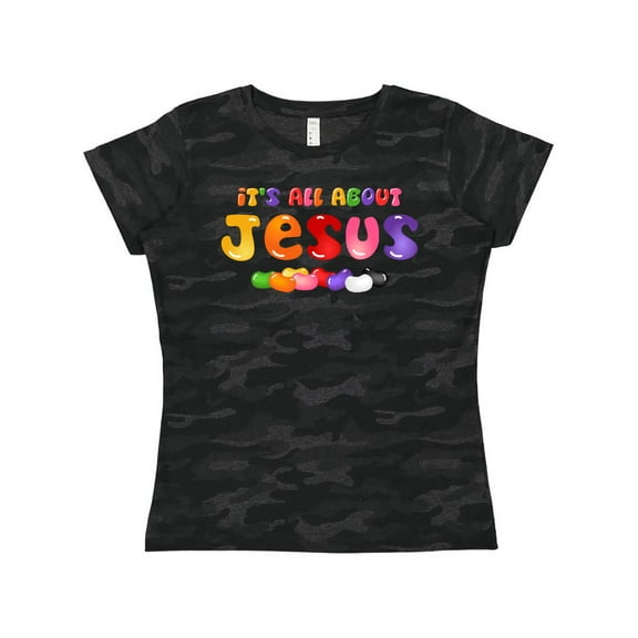 Inktastic Jelly Bean Jesus Women's T-Shirt