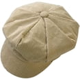 thumbnail image 5 of YooGuoGuo Womens Retro Corduroy Ivy Newsboy Paperboy Painter Hats Caps, 5 of 9