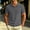 Gray, variant on Mens Polo Shirts Short Sleeve Knit Polo Casaul Collared Polo Shirts Wrinkle-Free Golf Polo