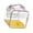 Yellow, variant on Lynono Co.,Ltd Shatterproofed Transparents Cage For SmallAn1ma1sWeather Resistant Easy Move